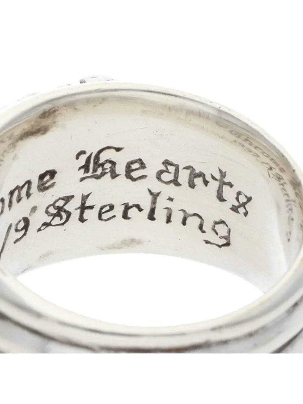 Chrome Hearts Dagger Silver Ring